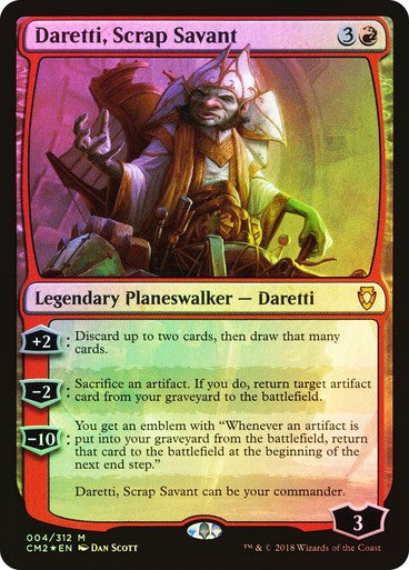 FOIL Daretti, Scrap Savant ~ Commander Anthology 2 [ EX ] [ Magic MTG ]