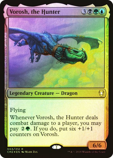 FOIL Vorosh, the Hunter ~ Commander Anthology 2 [ EX ] [ Magic MTG ]