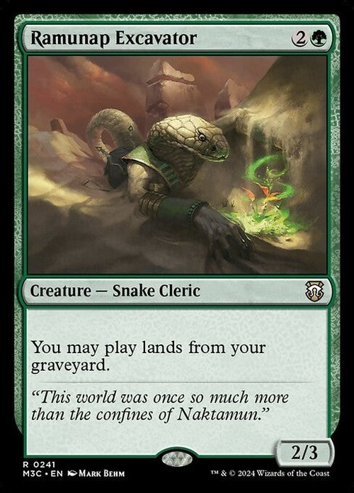 Ramunap Excavator ~ Commander: Modern Horizons 3 [ NearMint ] [ Magic MTG ]