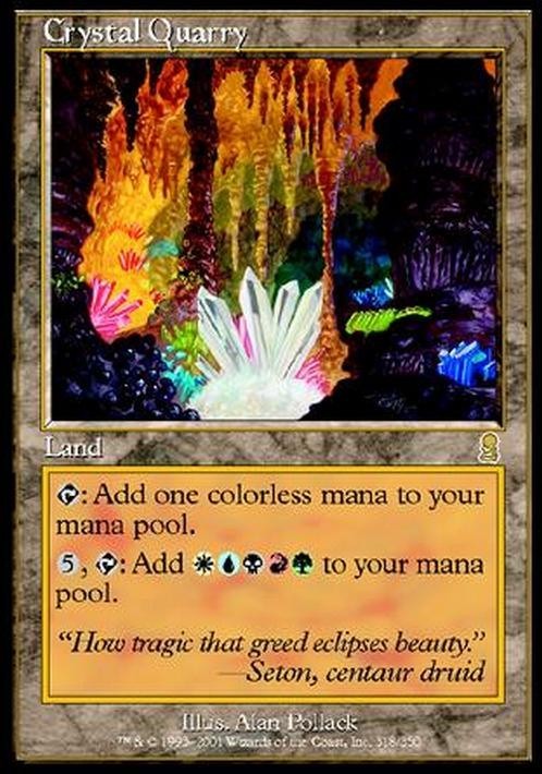 Crystal Quarry ~ Odyssey [ Excellent ] [ Magic MTG ]