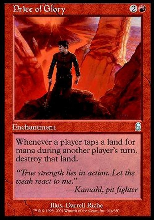 Price of Glory ~ Odyssey [ Excellent ] [ Magic MTG ]
