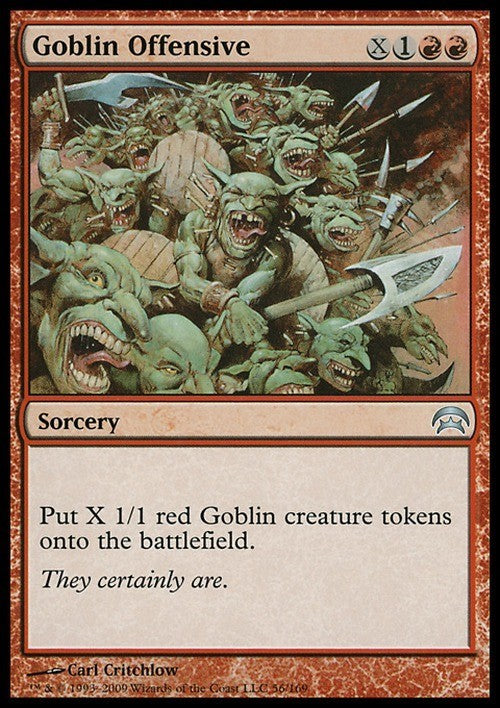 Goblin Offensive ~ Planechase [ PLAYED ] [ Magic MTG ] - London Magic Traders Ltd