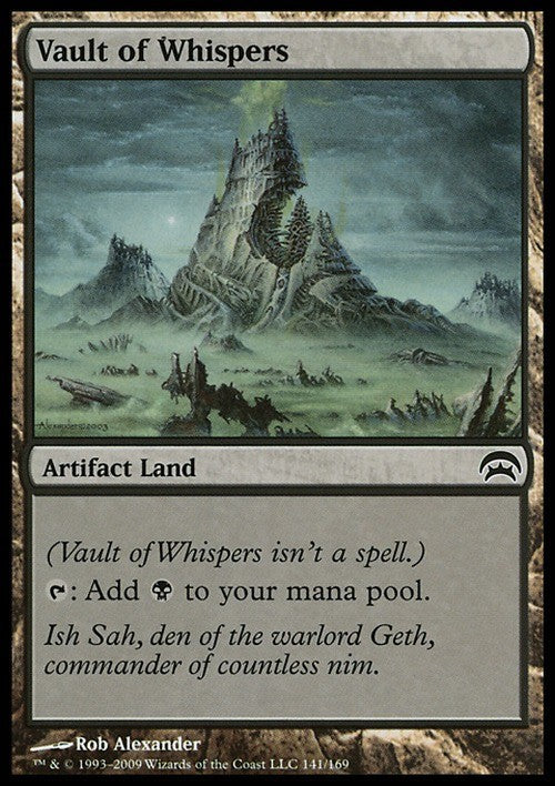 Vault of Whispers ~ Planechase [ Excellent ] [ Magic MTG ]