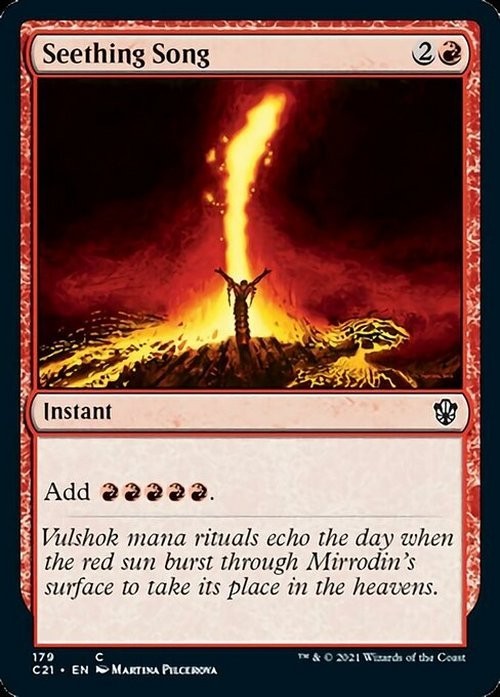 Seething Song ~ Commander: Strixhaven [ NearMint ] [ Magic MTG ]