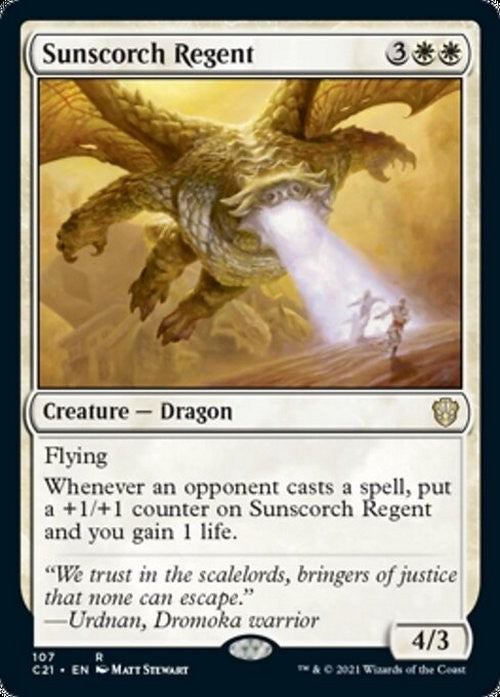 Sunscorch Regent ~ Commander: Strixhaven [ NearMint ] [ Magic MTG ]
