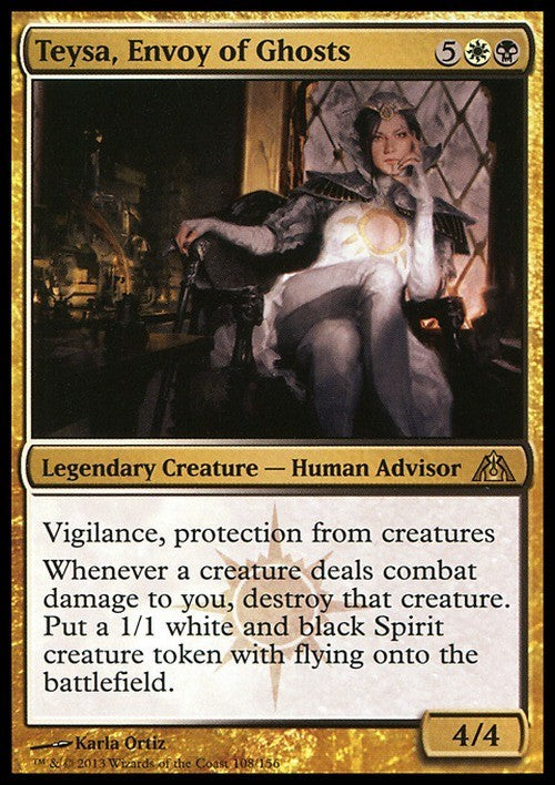 Teysa, Envoy of Ghosts ~ Dragon's Maze [ Excellent ] [ Magic MTG ]