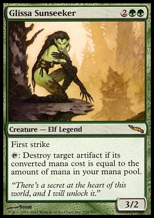 Glissa Sunseeker ~ Mirrodin [ Excellent ] [ Magic MTG ]