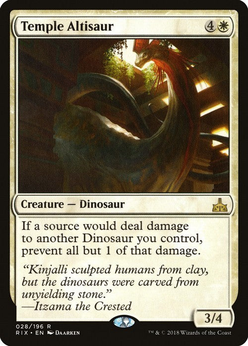 Temple Altisaur ~ Rivals of Ixalan [ Excellent ] [ Magic MTG ]