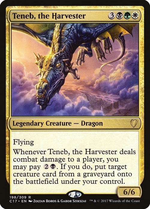 Teneb, the Harvester ~ Commander 2017 [ Excellent ] [ Magic MTG ]