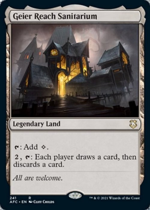Geier Reach Sanitarium ~ Commander: Adventures in the Forgotten Realms [ NM ]