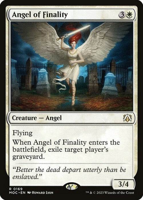 Angel of Finality ~ Commander: March of the Machine [ NM ] [ Magic MTG ]