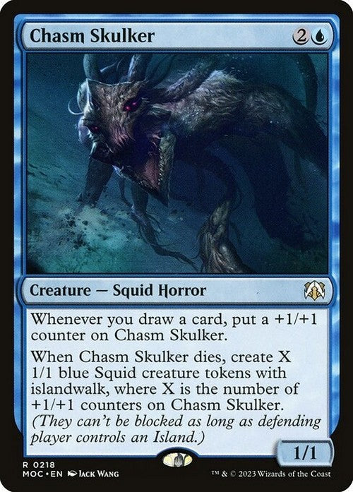 Chasm Skulker ~ Commander: March of the Machine [ NM ] [ Magic MTG ]