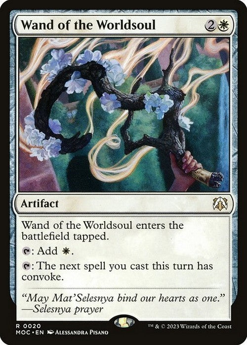 Wand of the Worldsoul ~ Commander: March of the Machine [ NM ] [ Magic MTG ]