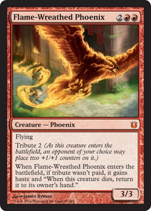 Flame-Wreathed Phoenix ~ Born of the Gods [ Excellent ] [ Magic MTG ]