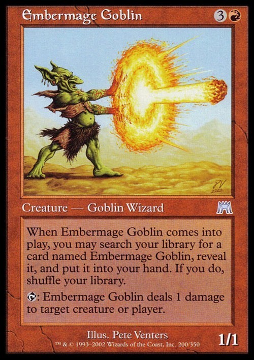 Embermage Goblin ~ Onslaught [ PLAYED ] [ Magic MTG ]