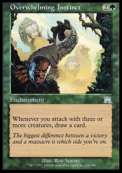 Overwhelming Instinct ~ Onslaught [ PLAYED ] [ Magic MTG ]