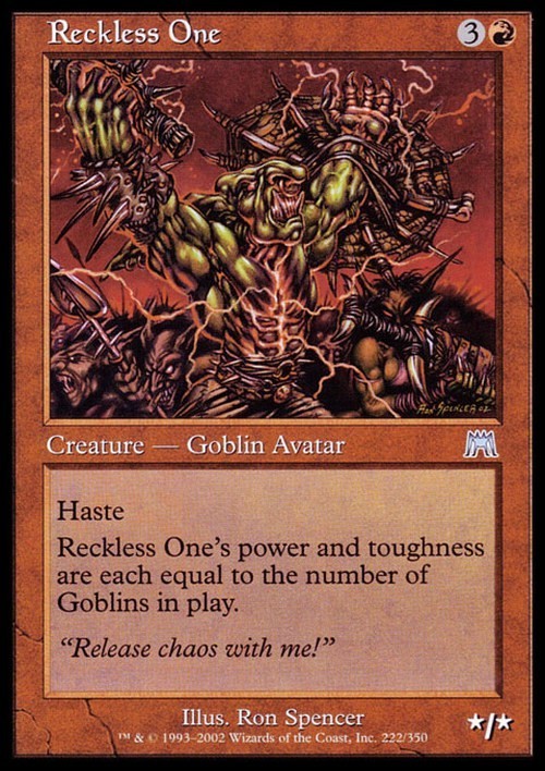 Reckless One ~ Onslaught [ Excellent ] [ Magic MTG ] - London Magic Traders Ltd