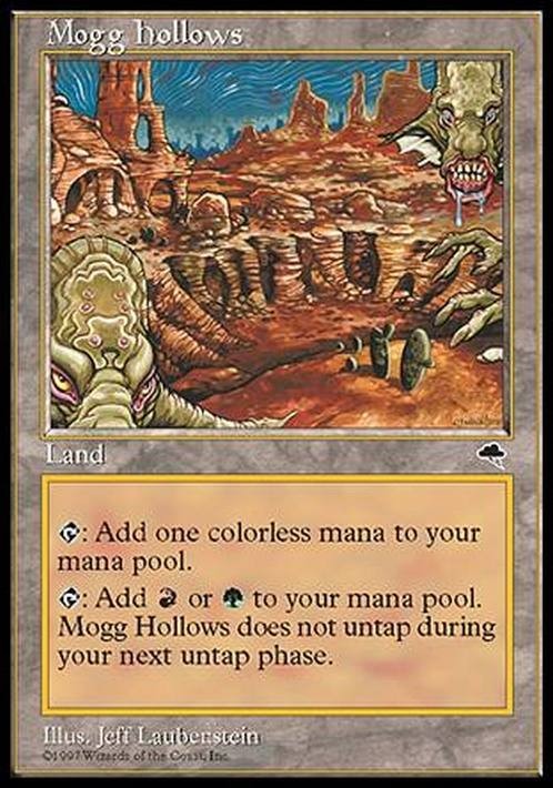 Mogg Hollows ~ Tempest [ Excellent ] [ Magic MTG ]