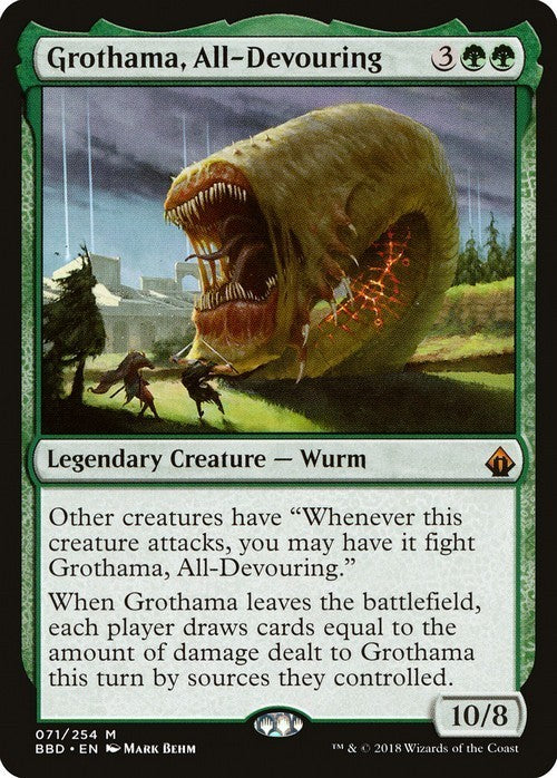 Grothama, All-Devouring ~ Battlebond [ Excellent ] [ Magic MTG ]
