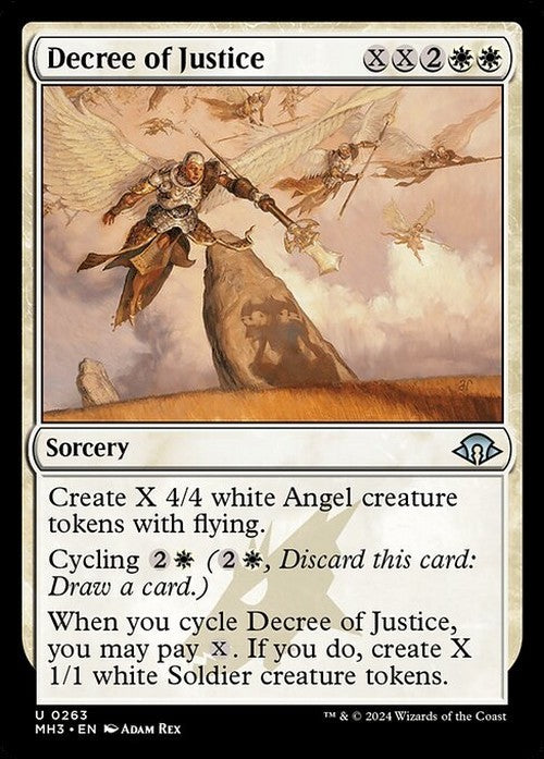 Decree of Justice ~ Modern Horizons 3 [ NearMint ] [ Magic MTG ]