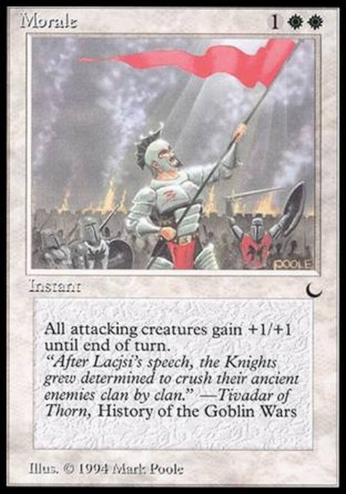 Morale ~ The Dark [ Excellent ] [ Magic MTG ]