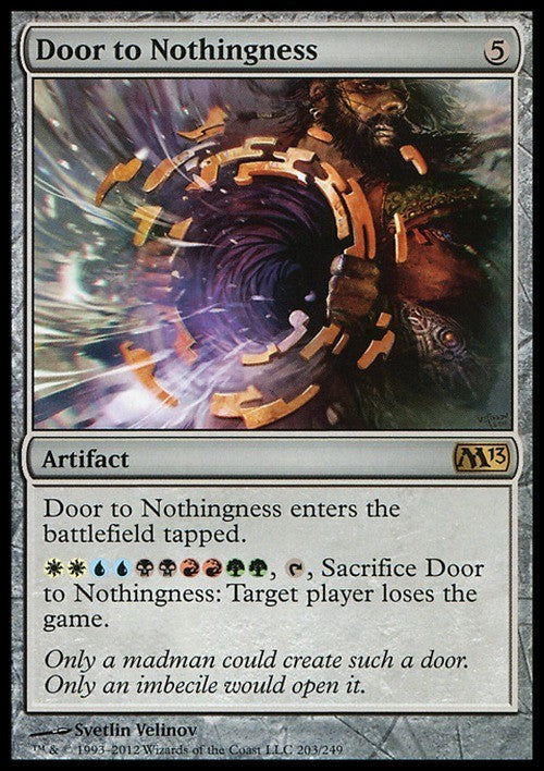 Door to Nothingness ~ Magic 2013 [ Excellent ] [ Magic MTG ]