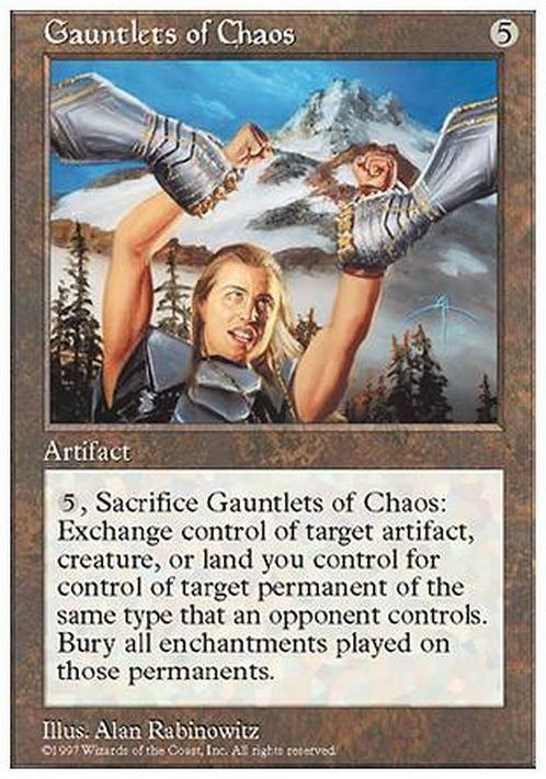 Gauntlets of Chaos ~ Fifth Edition [ Excellent ] [ Magic MTG ]