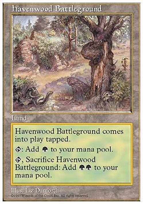 Havenwood Battleground ~ Fifth Edition [ Excellent ] [ Magic MTG ]