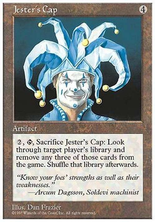 Jester's Cap ~ Fifth Edition [ Excellent ] [ Magic MTG ] - London Magic Traders Ltd