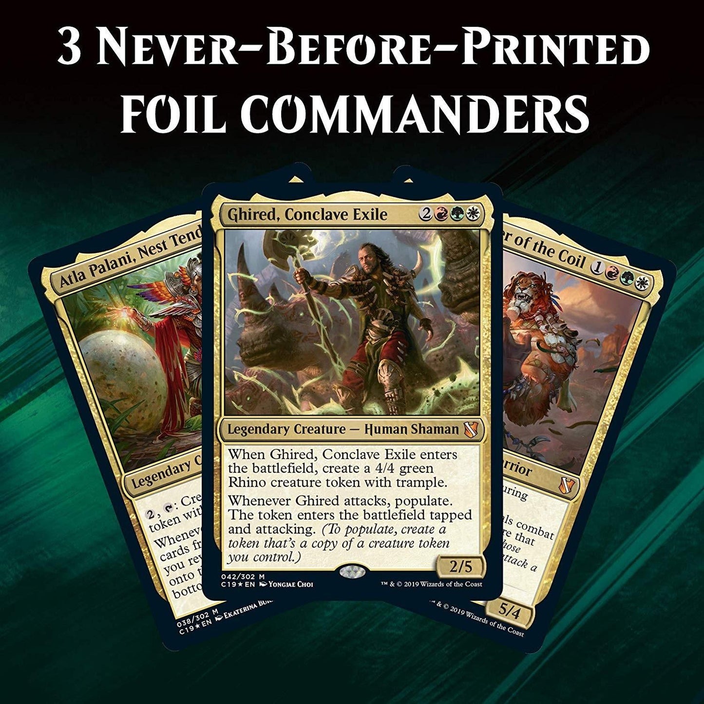 mtg 2019 commander deck Primal Genesis Deck ~ Commander 2019 ~ Magic MTG Sealed