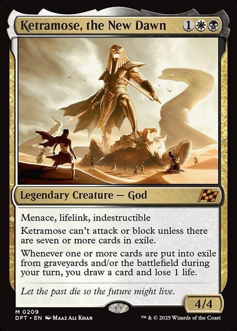 Ketramose, the New Dawn ~ Aetherdrift [ NearMint ] [ Magic MTG ]
