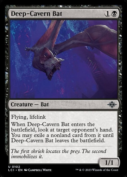 Deep-Cavern Bat ~ The Lost Caverns of Ixalan [ NearMint ] [ Magic MTG ]