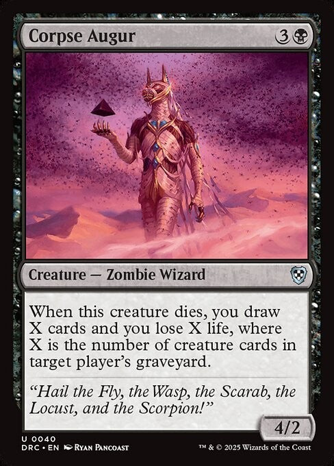 Corpse Augur ~ Commander: Aetherdrift [ NM ] [ Magic MTG ]