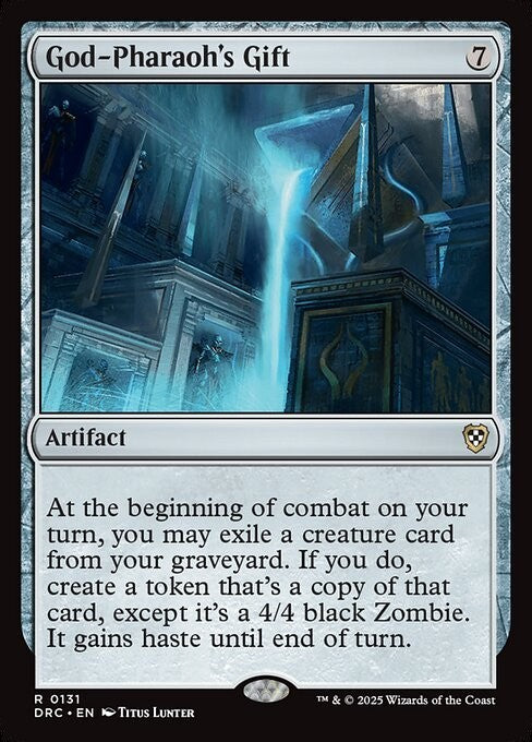 God-Pharaoh's Gift ~ Commander: Aetherdrift [ NM ] [ Magic MTG ]