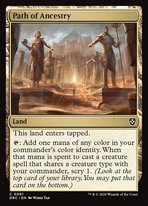 Path of Ancestry #61 ~ Commander: Aetherdrift [ NM ] [ Magic MTG ]