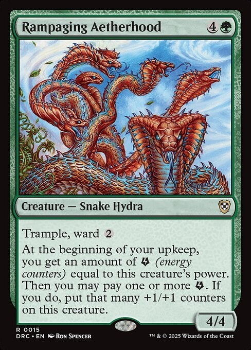 Rampaging Aetherhood ~ Commander: Aetherdrift [ NM ] [ Magic MTG ]