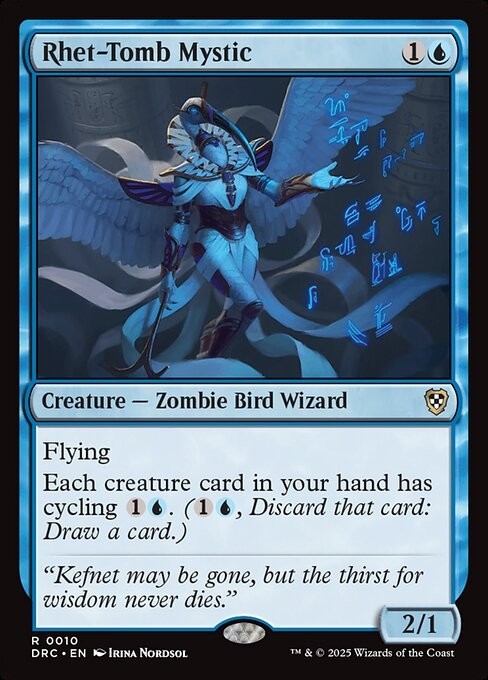 Rhet-Tomb Mystic ~ Commander: Aetherdrift [ NM ] [ Magic MTG ]