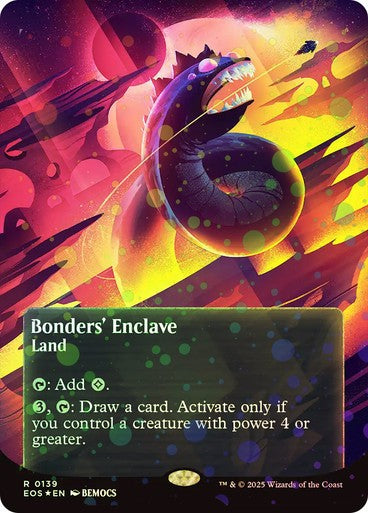 FOIL GALAXY Bonders' Enclave ~ Edge of Eternities [ NearMint ] [ Magic MTG ]
