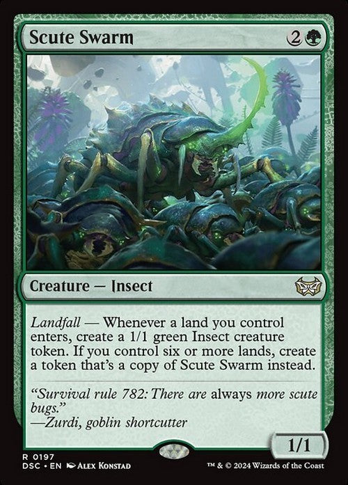 Scute Swarm ~ Commander: Duskmourn [ NM ] [ Magic MTG ]
