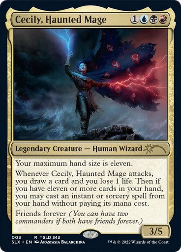 Cecily, Haunted Mage ~ Universes Within [ Excellent ] [ Magic MTG ]
