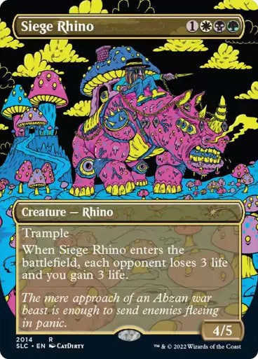 Siege Rhino ~ Secret Lair [ NearMint ] [ Magic MTG ]