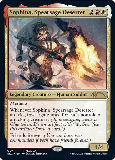 Sophina, Spearsage Deserter ~ Universes Within [ NearMint ] [ Magic MTG ]