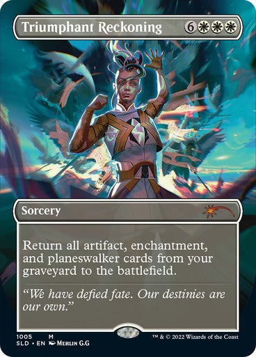 Triumphant Reckoning ~ Secret Lair [ NearMint ] [ Magic MTG ]