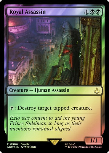 FOIL Royal Assassin #306 ~ Bundle Assassin's Creed [ NM ] [ Magic MTG ]
