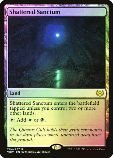 FOIL Shattered Sanctum ~ Crimson Vow [ NearMint ] [ Magic MTG ]