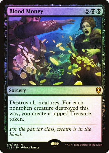 FOIL Blood Money ~ Commander Legends 2 [ NM ] [ MTG ]