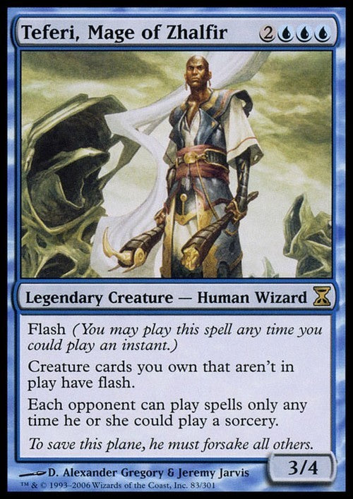 Teferi, Mage of Zhalfir ~ Time Spiral [ PLAYED ] [ Magic MTG ]