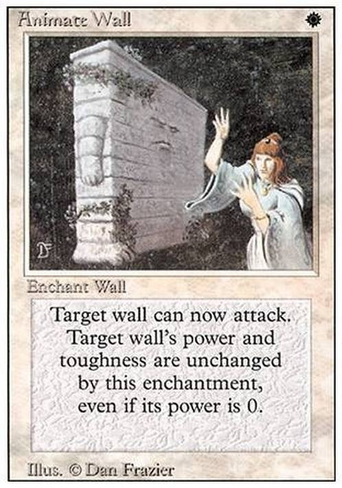 Animate Wall ~ Revised [ PLAYED ] [ Magic MTG ]