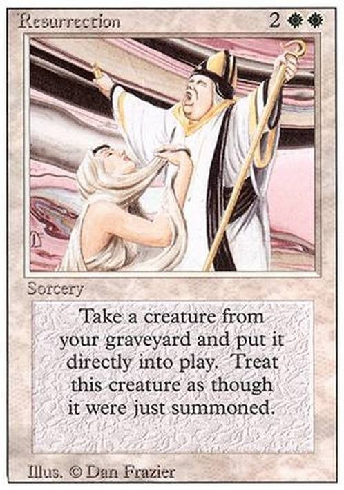 Resurrection ~ Revised [ Excellent ] [ Magic MTG ]