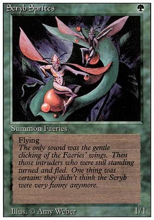 Scryb Sprites ~ Revised [ Excellent ] [ Magic MTG ]